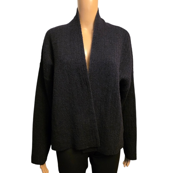Vineyard Vines Sweaters - Vineyard Vines Women's Navy Blue Boxy Cardigan Sweater Size S